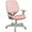 Rose, variante sur Vinsetto Petite Chaise de Bureau en Maille avec Roulettes de Sécurité, Gris