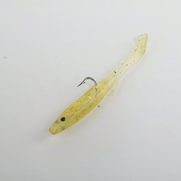 Sea eel lures paddle tail fish sand eel bait fishing lure soft fishing bait