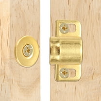 Magnetic Cabinet Door Catch [4pcs] - Magnets for Closure Use in Kitchen and Bathroom - [Gold - 1.4 IN]