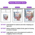 thumbnail image 5 of Santa is Coming Pitbull Merry Christmas Xmas Noel Truck Tree Cozy Fleece Blanket Terrier Dog Lover Warm Soft Throw Blanket - 02023, 5 of 5