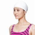 thumbnail image 3 of | Waterproof Cap Swimming Pool Long Hair--Blue-Silicone, 3 of 5
