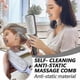 thumbnail image 3 of Hair Brush with Self-Cleaning Feature for Women, 3 of 5