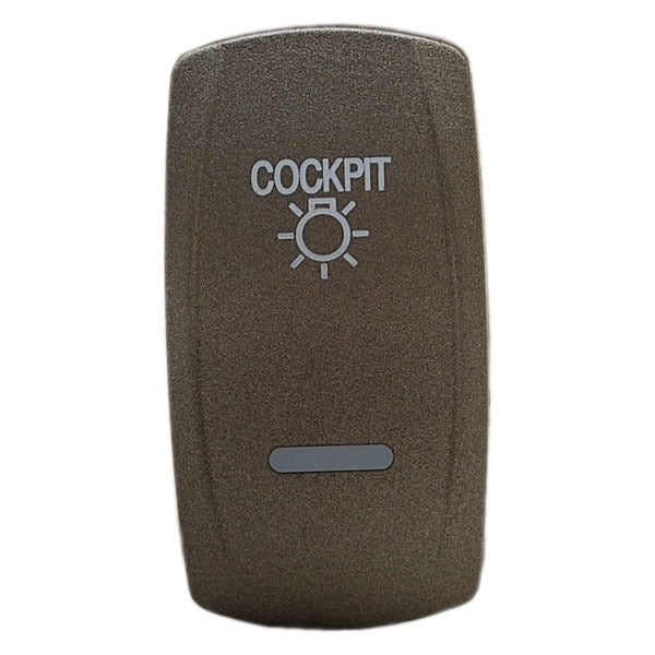 Cobalt Boat Rocker Switch | Pewter Actuator Plate - Walmart.com