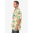 thumbnail image 3 of Men's Big & Tall Tropical Rayon Short-Sleeve Shirt, 3 of 6
