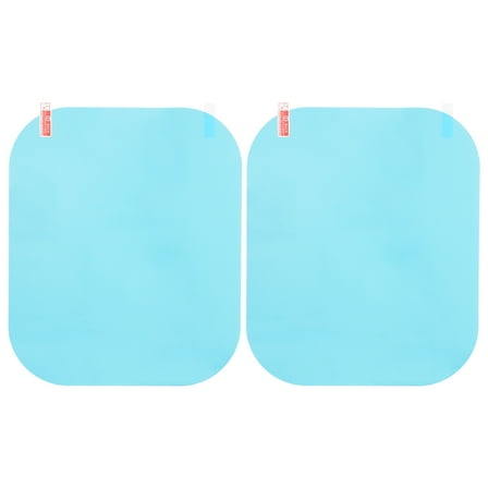 HOMEMAXS  2 Sheets Car Protector Mirror Film Anti-fog Interior Rear View for Automotive