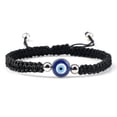 thumbnail image 1 of Evil Eye Braided Bracelet Lucky Red Black Color Thread Couple Chain Handmade, 1 of 1