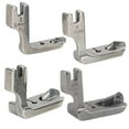 thumbnail image 1 of Lishi Durable Stainless Steel Hemming Folding Presser Foot Set - 4pcs Sewing Machine Accessories, 1 of 16