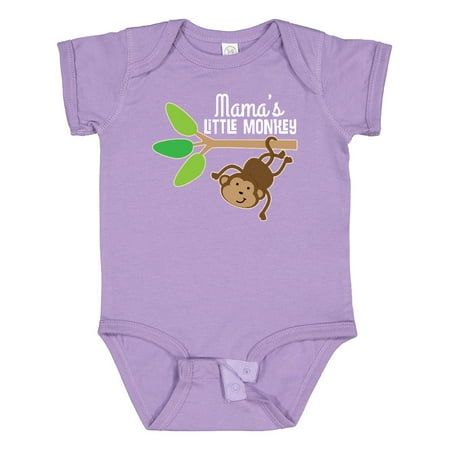

Inktastic Mama Little Monkey Grandchild Gift Baby Boy or Baby Girl Bodysuit