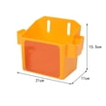 thumbnail image 7 of simhoa Woodworking Waist Tools Box Storage Case with Waist Belt Easy to Carry Tool Organizer Box for Men Construction Jobs Carpenter Yellow, 7 of 7