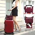 thumbnail image 4 of Duryarhall Multi-pocket Single Shoulder Travel Bag Lightweight Messenger Bag For Women & Men, 4 of 5