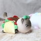 thumbnail image 4 of Juguetes de peluche de ángel y gato demonio – Aphmau comida para gatos Mee Meow Cat animales de peluche – Aphmau lindo gato de dibujos animados peluche animal peluche almohada regalo para fans niños TUNC Sencillez, 4 of 5