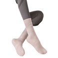 thumbnail image 4 of Calcetines de mujer hasta media pantorrilla, calcetines profesionales antideslizantes de silicona para interiores, calcetines deportivos de color sólido para mujer para fitness y pilates, 4 of 4