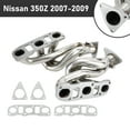 thumbnail image 3 of Fit for Infiniti G37 Stainless Steel Exhaust Header Manifold Fit Nissan 350Z 370Z, 3 of 18