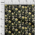 thumbnail image 2 of oneOone Polyester Spandex Black Fabric Florals Dress Material Fabric Print Fabric By The Yard 56 Inch Wide, 2 of 4