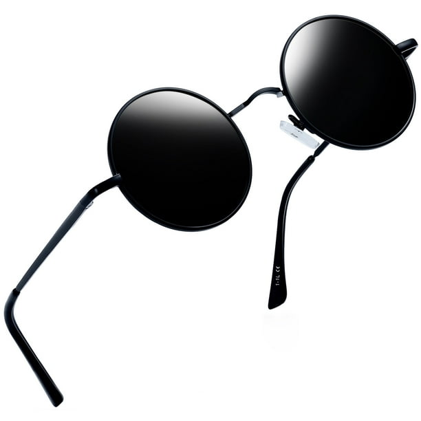 Joopin Polarized Round Sunglasses, Circle Hippie Sun Glasses UV