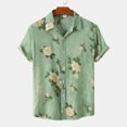 thumbnail image 3 of Camisas de diseñador para hombre con estampado de rayas, camisas de gran tamaño para verano 2024, para viajes, playa, Hawái, estilo hawaiano, informal, estilo Harajuku, camisa masculina, 3 of 5
