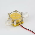 thumbnail image 3 of 12V Water Flow Pump Micro Hydro Generator Turbine Flow Hydraulic Solar Energy, 3 of 5