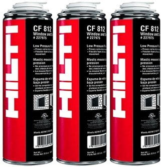 Hilti 227975 Pro Insulating Foam Cf 812 Wd Construction Chemicals Walmart Com Walmart Com