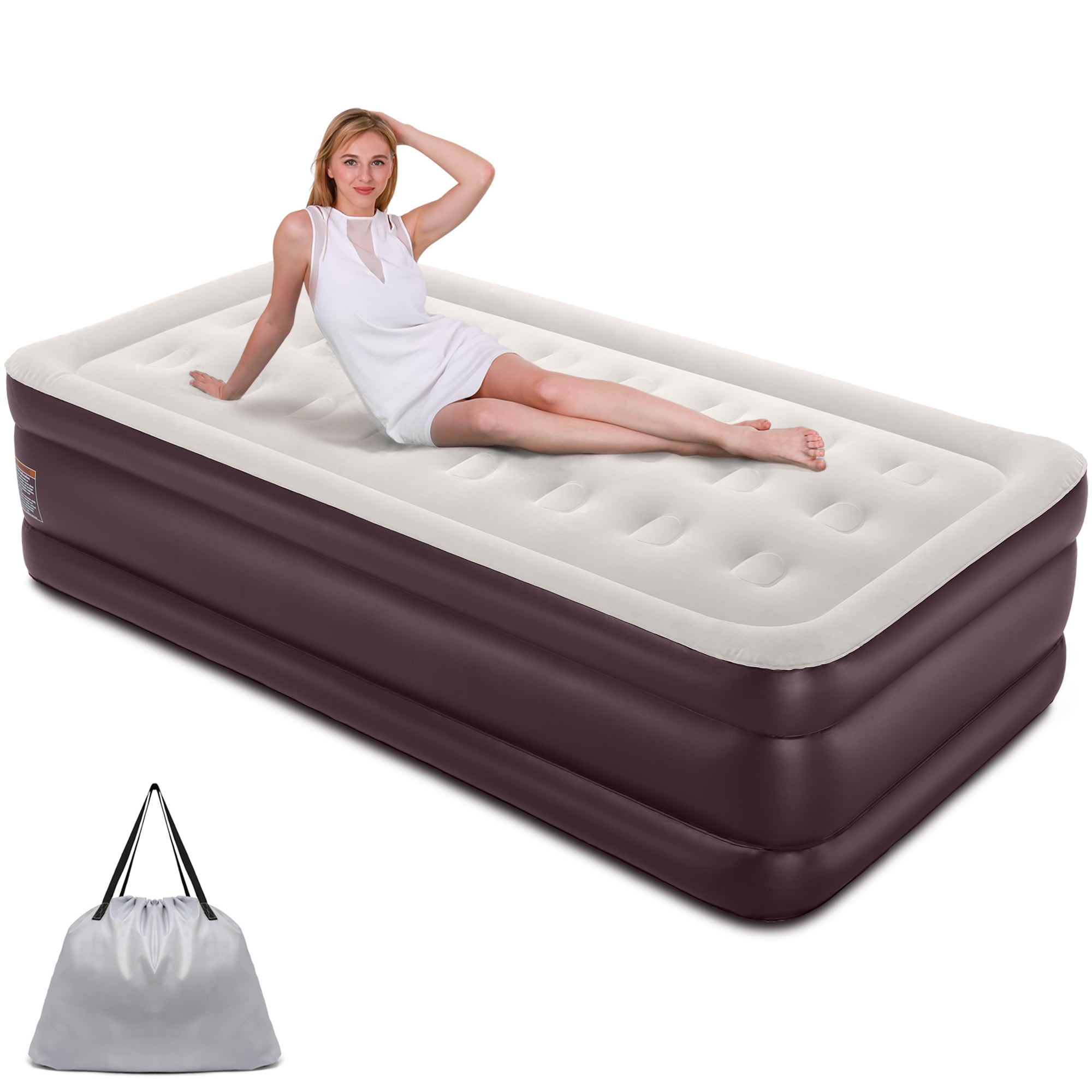Comfort Quest 18 Twin Size Air, Twin Bed Inflatable Mattress