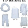 thumbnail image 2 of Clearance！5 In 1 Ghillie Suit,3D Camouflage Hunting Apparel ,Cosplay Clothing Including Jacket,Pants,Hood,Carry Bag Clearance, 2 of 5