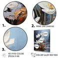 thumbnail image 3 of Designart "Verdant Winter Snowdrops" Snowdrops Floater Framed Canvas Wall Art, 3 of 5