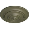 thumbnail image 3 of Ekena Millwork 13 1/4"OD x 1/2"P Classic Ceiling Medallion (Fits Canopies up to 4 1/8"), Hand-Painted Spartan Stone, 3 of 6