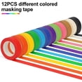 thumbnail image 5 of Clearance 2PCS-Masking Tape For Painting Decorating DIY Projects 8mmÃ20m(0.31"Ã65.6') 8mmÃ50m(0.31"Ã164') 10mmÃ50m(0.39"Ã164'), 5 of 9