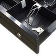 thumbnail image 3 of Cash Register Tray Money Coin Counter Case Insert Tray Portable Classify Organizer Box Six Clips, 3 of 6