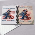 thumbnail image 4 of Democratic Australian Cattle Dog Making Woof Count Election 2024 Spiral Bound Journal Heeler Lover Gifts 5x7in Spiral Notebook - 01001, 4 of 5