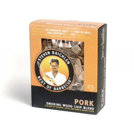 Steven Raichlen Best of Barbecue Smoking Wood Chips for Pork (Best Wood For Smoking Pork Tenderloin)