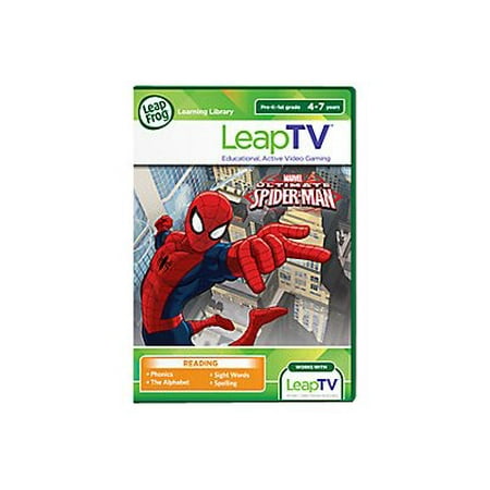 LeapFrog LeapTV Ultimate Spider-Man Educational, Active Video Game