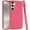 Hot Pink, variant on For Samsung Galaxy S25 /S24 Hybrid Armor Shockproof, Durable Bumper Rubber Gummy Gel Slick Hard PC Silicone TPU Cover, XPM Phone Case [Blue]
