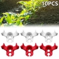 thumbnail image 4 of Bearachild Paquete de 10 dobladores de plantas, pinzas curvas para doblar, entrenadores, soporte de Control, jardinería, soportes de Jardín y Patio blanco, 4 of 6