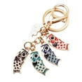 thumbnail image 4 of Llavero con colgante de Koi, llavero con dijes, llavero para hombres, regalo de cumpleaños para mujeres, 4 of 9
