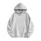 thumbnail image 2 of pstuiky manga larga de hombre, Sudadera con capucha de manga larga de color liso para hombre top de hombre s, 2 of 9