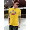 thumbnail image 2 of Alien Cosmic Approval T-Shirt Men -Smartprints Designs, Male 3X-Large, 2 of 4