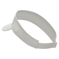 thumbnail image 3 of The Soaring Patriotic Eagle Embroidered Cotton Twill Sun Visor - White OSFM, 3 of 5
