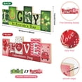 thumbnail image 2 of Letrero de mesa Sophena LUCKY LOVE San Patricio de San Valentín, 2 of 7