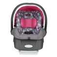 Evenflo Embrace 35 lbs Infant Car Seat, Floral Pink