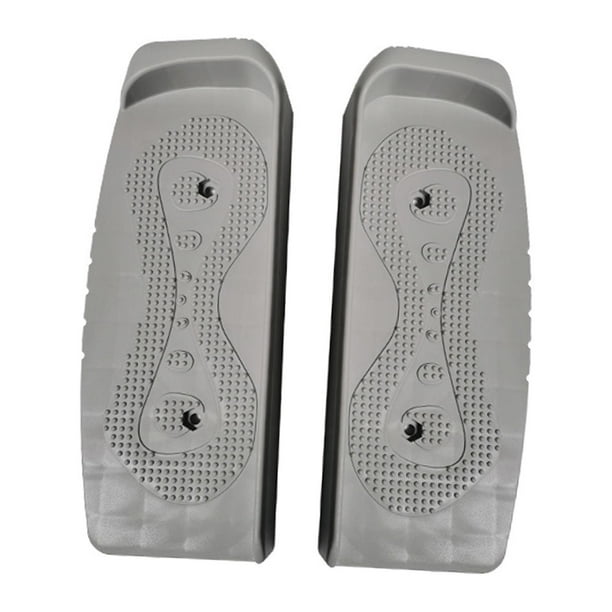 1 Paire De Pédales Anti-dérapantes Pour Vélo Elliptique – 36x35 Cm, En Plastique Noir, Accessoire De Fitness Pour Home Gym