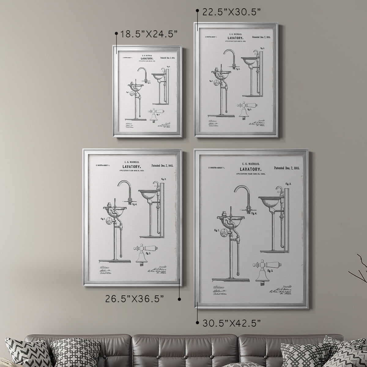 Vintage Sink II Premium Classic Framed Print - Ready to Hang