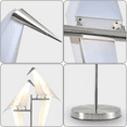 thumbnail image 4 of Fine Maker 1-Light Crane Lamp with White Plastic Shades for Bedroom, 4 of 5