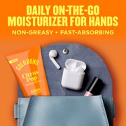 Gold Bond Citrus Pop Glowing Hand Cream, Everyday Hand Cream with Vitamin C to Help Visibly Brighten and Green Tea to Help Protect Skin from Environmental Stressors, Vibrant Citrus Pop Scent, 3 oz