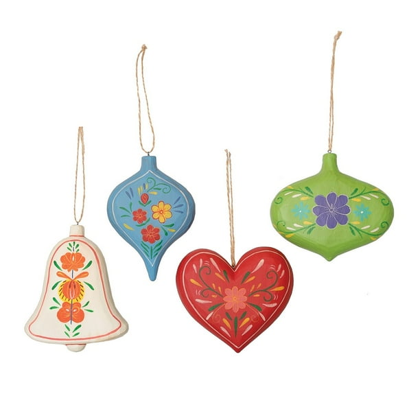 Folk Art Handmade Christmas Xmas Ornament A/4  Walmart.com  Walmart.com