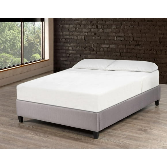 Wren Twin Platform Bed Base, Grey