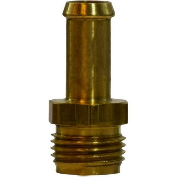 Midland Industries 38828 0.31 x 0.25 Fuel Hose Barb x Male Inverted Flare Connector