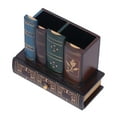 thumbnail image 3 of Pen Organizer, Pencil Holder MDF Durable Retro Style  For, 3 of 8