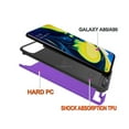 thumbnail image 2 of For Samsung Galaxy A80 / SM-A805 Dual layer Metal Brushed Shockproof Armor Hybrid Case Cover - Purple, 2 of 4