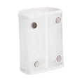 thumbnail image 2 of Dickly Pen Holder Pencil Locker Sturdy Mesh Versatile Accessories Practical Storage Box White Semi Circle, 2 of 8