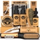 thumbnail image 1 of Kit de alisador de barba GROW ALPHA BEARD para hombre, 1 of 6